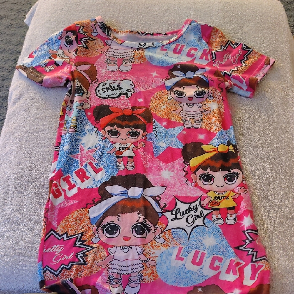 Colorful Kids Casual Dress